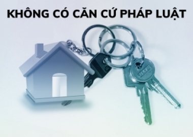 CHIẾM HỮU TÀI SẢN KHÔNG CÓ CĂN CỨ PHÁP LUẬT